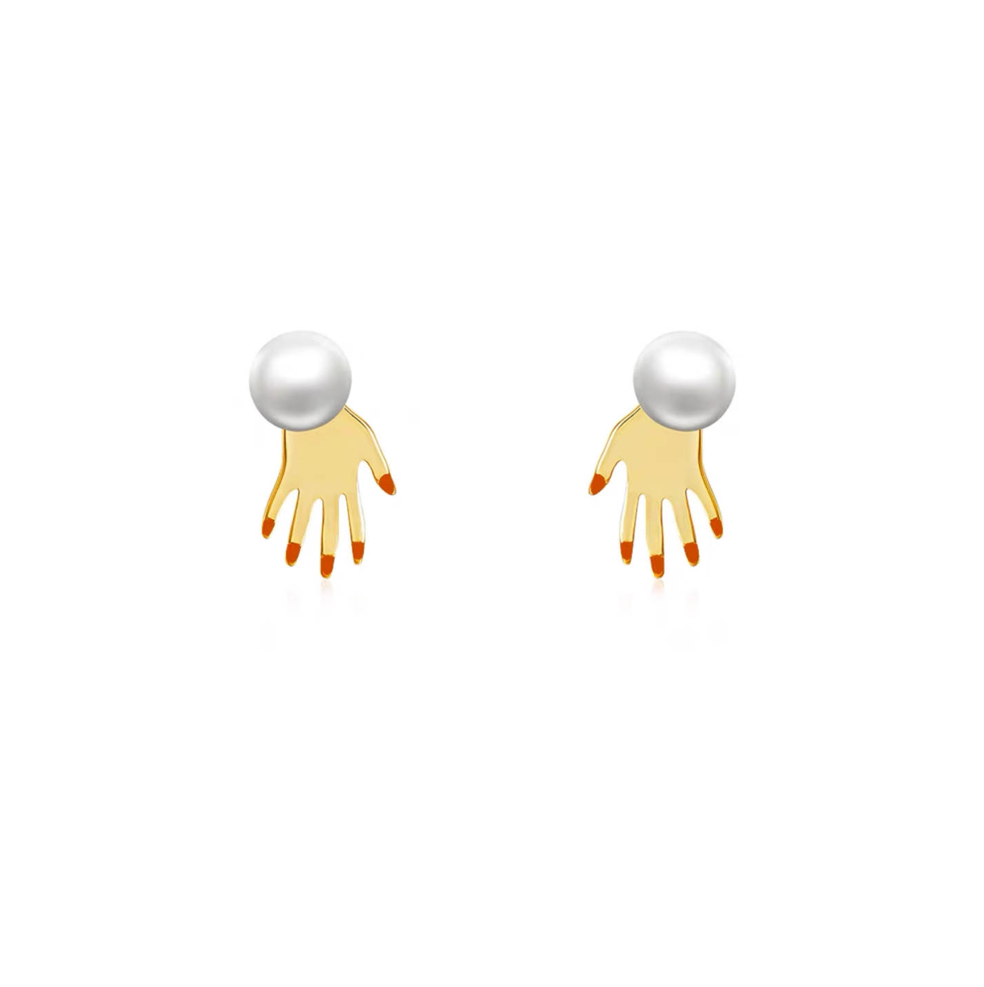 pearl earrings