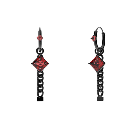 chain earrings with unique design